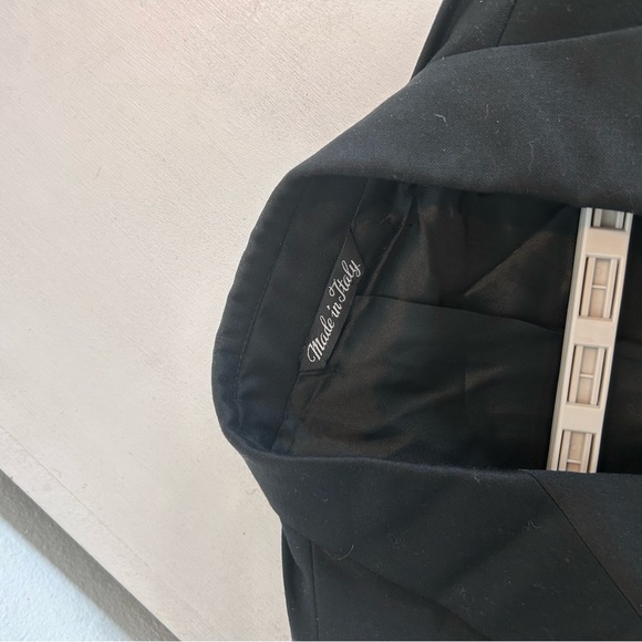 Adolfo Made in Italy Men’s Black Tuxedo Stlye  Coat

Size 44RE - Picture 6 of 8